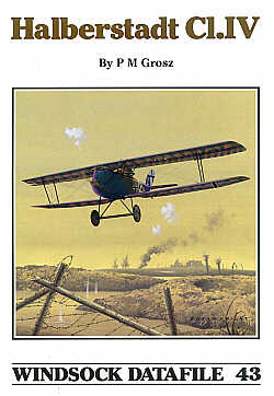 Albatros Productions WSDA043  Halberstadt CL.IV (Windsock Datafiles)