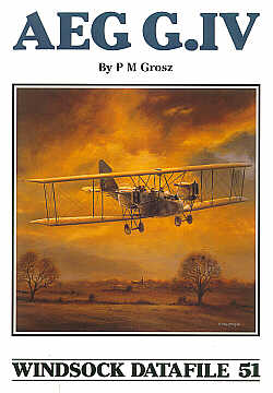 Albatros Productions WSDA051  AEG G.IV (Windsock Datafiles)
