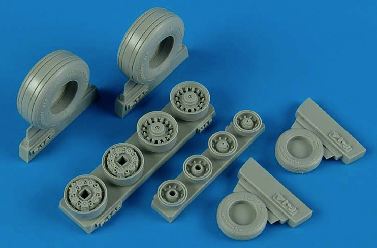 Wheeliant (by Aires) 148005 1:48 Grumman F-14B/F-14D Tomcat weighted wheels