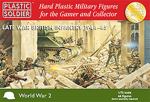 The Plastic Soldier Company WW2020002 1:72 Late War British Infantry 1944-45