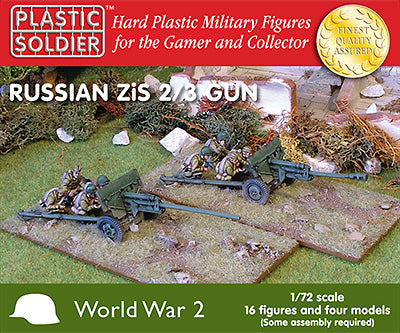 The Plastic Soldier Company WW2G20002 1:72 Russian ZiS 2/3 Gun