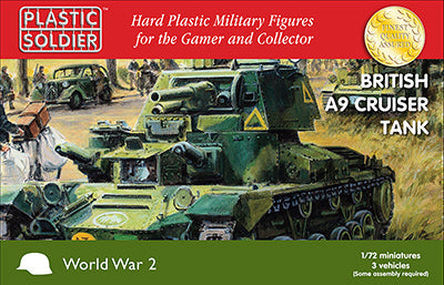 The Plastic Soldier Company WW2V20023 1:72 British A9 Cruiser Tank