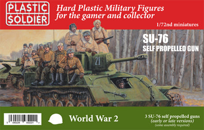 The Plastic Soldier Company WW2V20030 1:72 Russian SU-76 Self-Propelled Gun