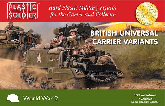 The Plastic Soldier Company WW2V20033 1:72 British Universal Carrier Variants