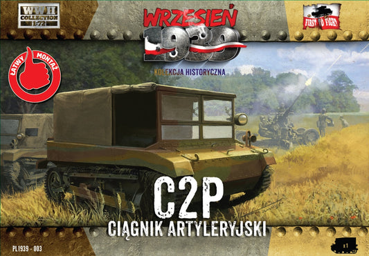 First To Fight Kits 003 1:72 C2P Polish artillery tractor (simplified kits)