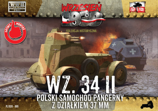 First To Fight Kits 009 1:72 Wz.34/II Polish Armored Car