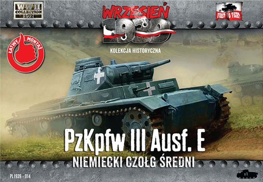 First To Fight Kits 014 1:72 Pz.Kpfw.III Ausf.E