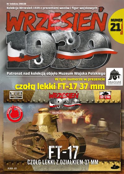 First To Fight Kits 021 1:72 Renault FT-17 with round turret and 37mm gun