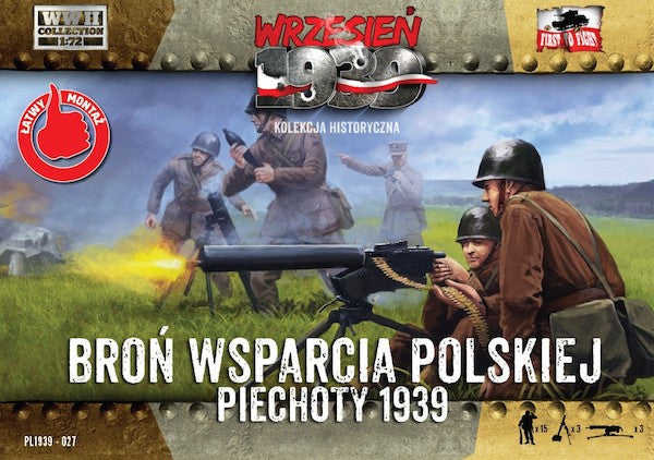 First To Fight Kits 027 1:72 WWII Polish Infantry Support Weapons