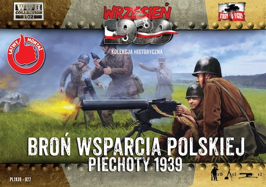 First To Fight Kits 027 1:72 WWII Polish Infantry Support Weapons