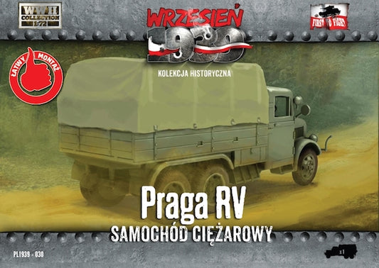 First To Fight Kits 030 1:72 Praga RV lorry/truck 1939