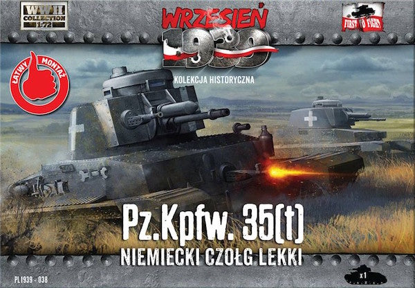 First To Fight Kits 038 1:72 Pz.Kpfw. 35(t) German Light Tank