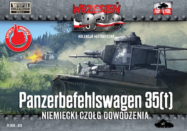 First To Fight Kits 039 1:72 Panzerbefehlswagen 35(t) - German command tank