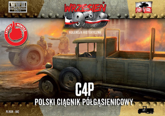 First To Fight Kits 042 1:72 C4P Polish Halftrack Artillery Tractor