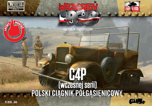 First To Fight Kits 044 1:72 C4P Polish Artillery Tractor, Early production