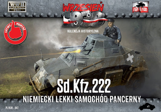 First To Fight Kits 047 1:72 Sd.Kfz.222 - German Light Armored Car