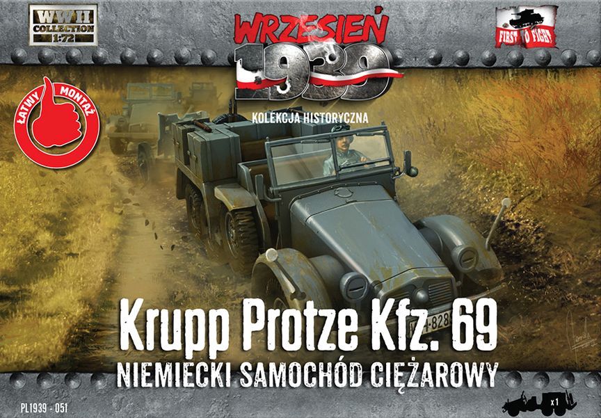 First To Fight Kits 051 1:72 Krupp-Protze Kfz.69