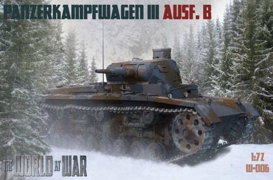 IBG Models The World At War WAW006 1:72 Pz.Kpfw.III Ausf.B