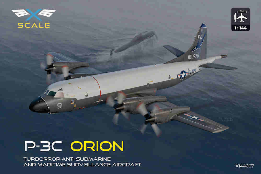 X-Scale X144007 1:144 Lockheed P-3C Orion