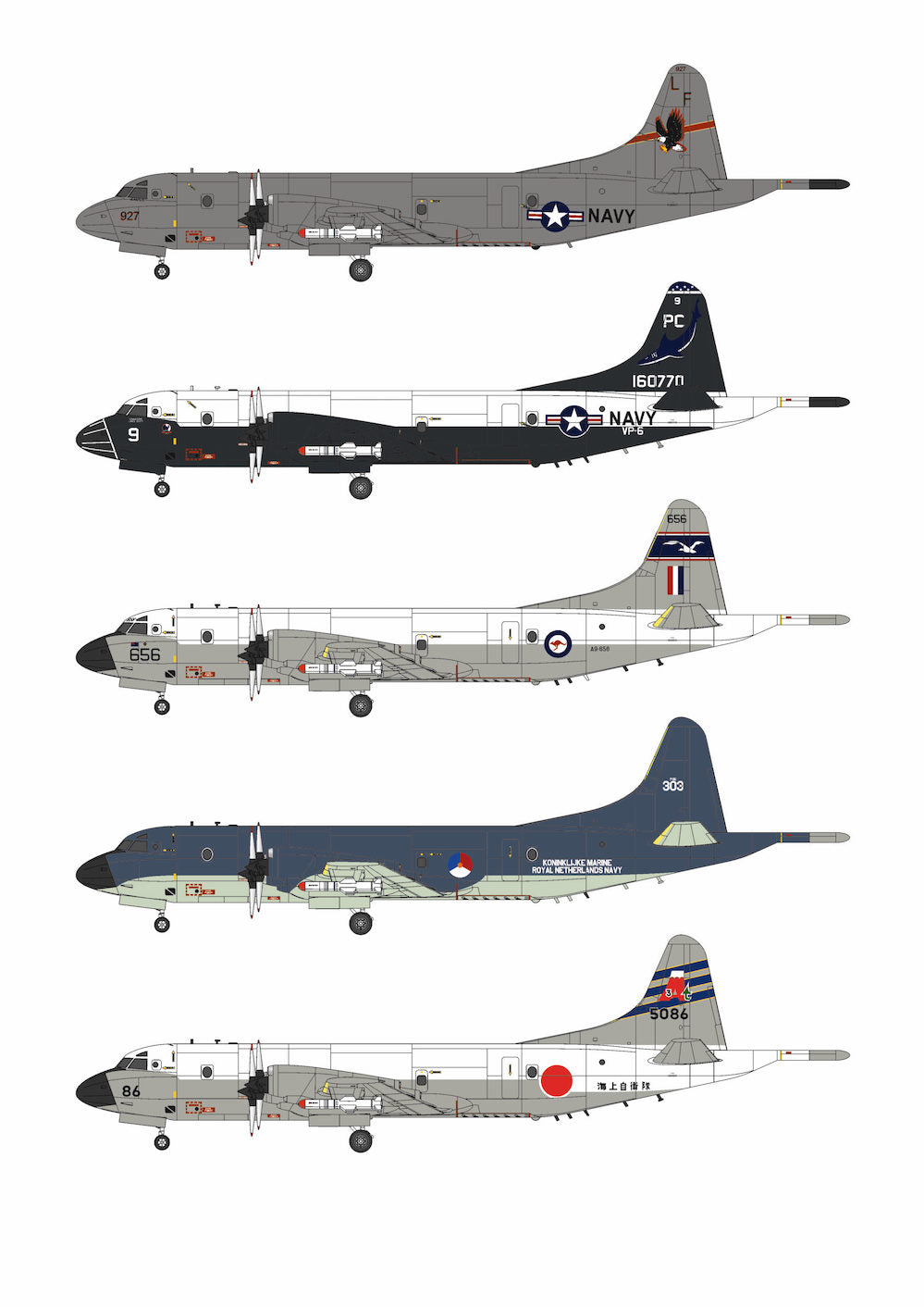 X-Scale X144007 1:144 Lockheed P-3C Orion