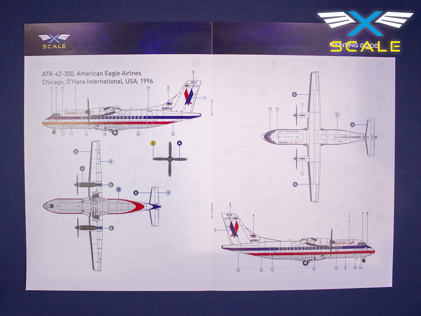 X-Scale X144009 1:144 ATR-42-300