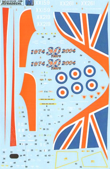 Xtradecal 32036 1:32 BAe Hawk T.1A