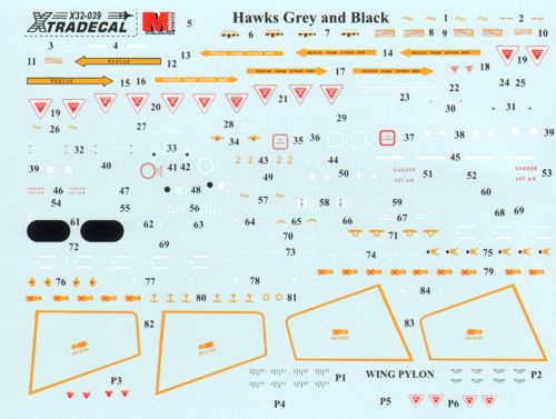 Xtradecal 32039 1:32 BAe Hawk T.1