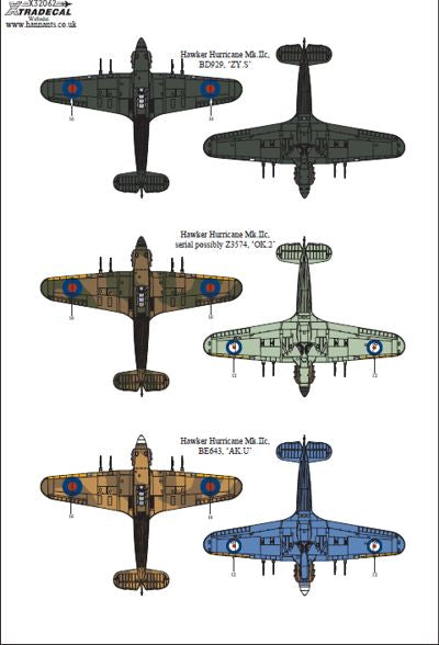 Xtradecal 32062 1:32 Hawker Hurricane Mk.IIc Part 1