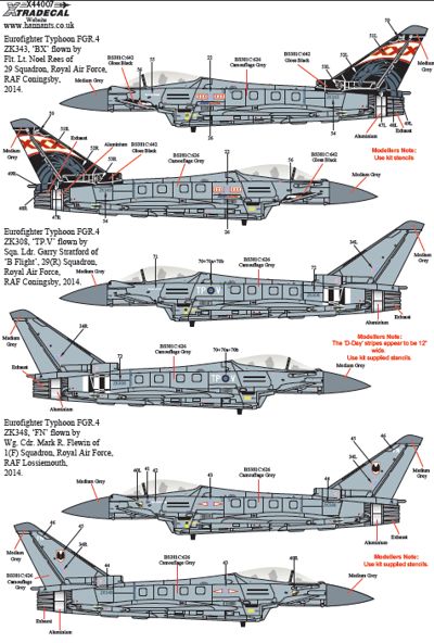 Xtradecal 44007 1:144 RAF Update 2013-2015