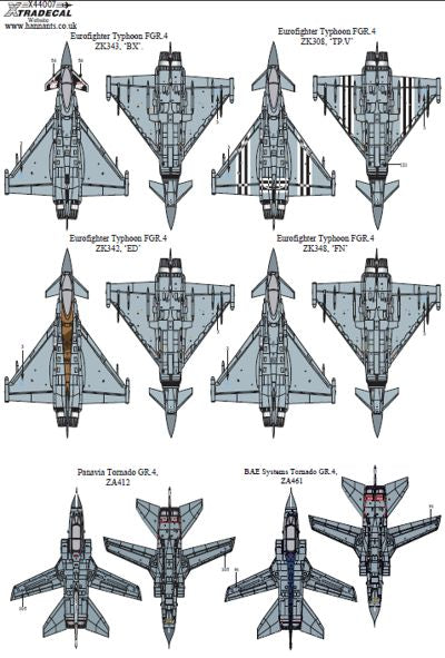 Xtradecal 44007 1:144 RAF Update 2013-2015