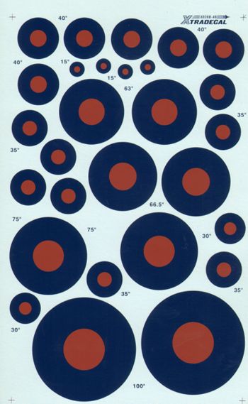 Xtradecal 48028 1:48 RAF National Insignia/Roundels B Type