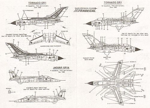 Xtradecal 72018 1:72 RAF Update 1990 No.1