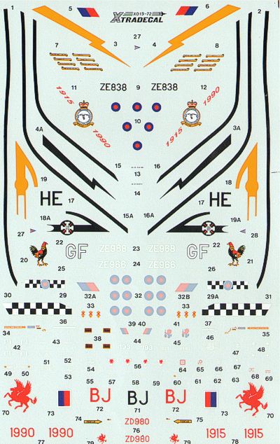 Xtradecal 72019 1:72 Special Scheme