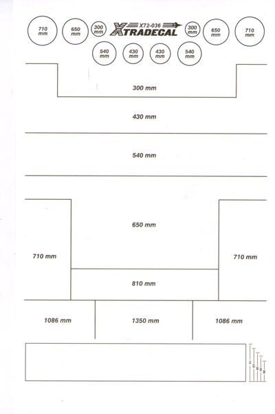 Xtradecal 72036 1:72 Luftwaffe/German Swastikas