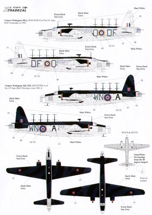 Xtradecal 72079 1:72 RAF Coastal Command 1938-42