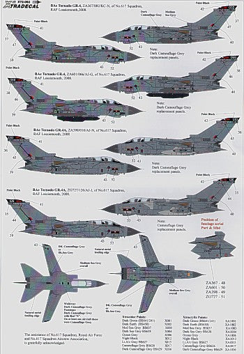 Xtradecal 72093 1:72 (Dambusters) Squadron 1943-2008 History