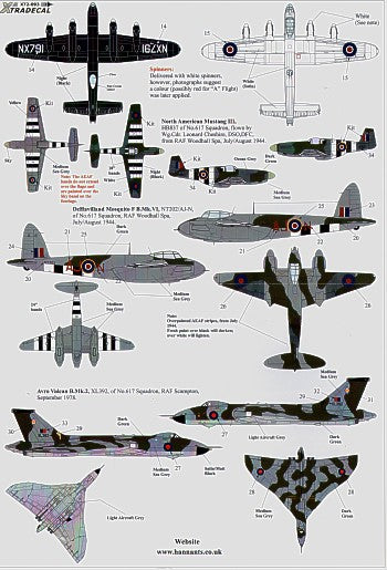 Xtradecal 72093 1:72 (Dambusters) Squadron 1943-2008 History