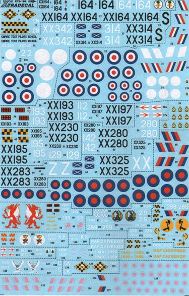 Xtradecal 72166 1:72 BAe Hawk T.1A 1979-1992