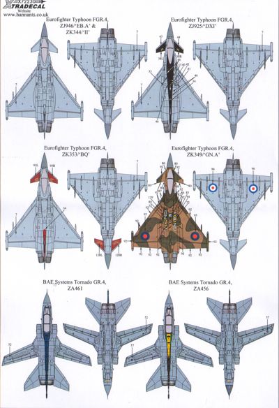 Xtradecal 72230 1:72 RAF & RN Update 2014-2015 Part 1