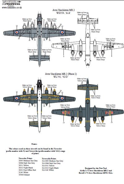 Xtradecal 72235 1:72 Avro Shackleton MR.2/AEW.2 Part 1