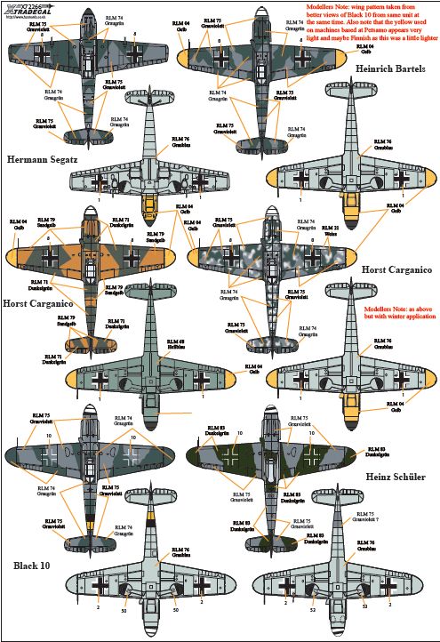 Xtradecal 72266 1:72 Luftwaffe JG 5 Squadron History