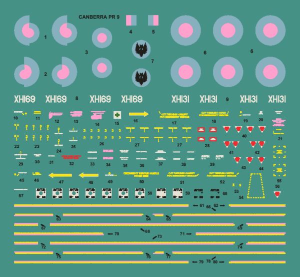 Xtrakit XK72004 1:72 BAC/EE Canberra Pr.9 Limited