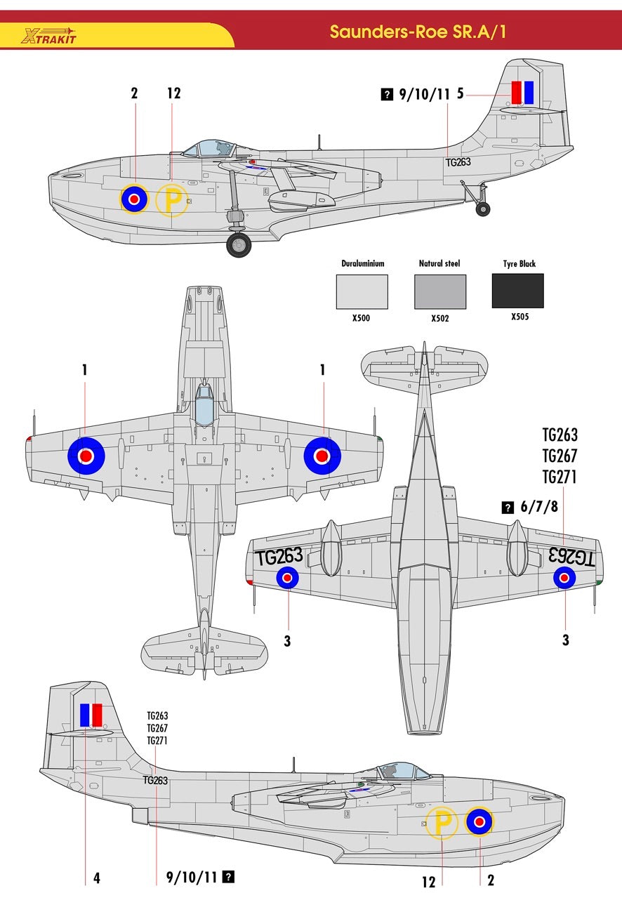 Xtrakit (SW) 72017 1:72 Saunders-Roe SR-A1