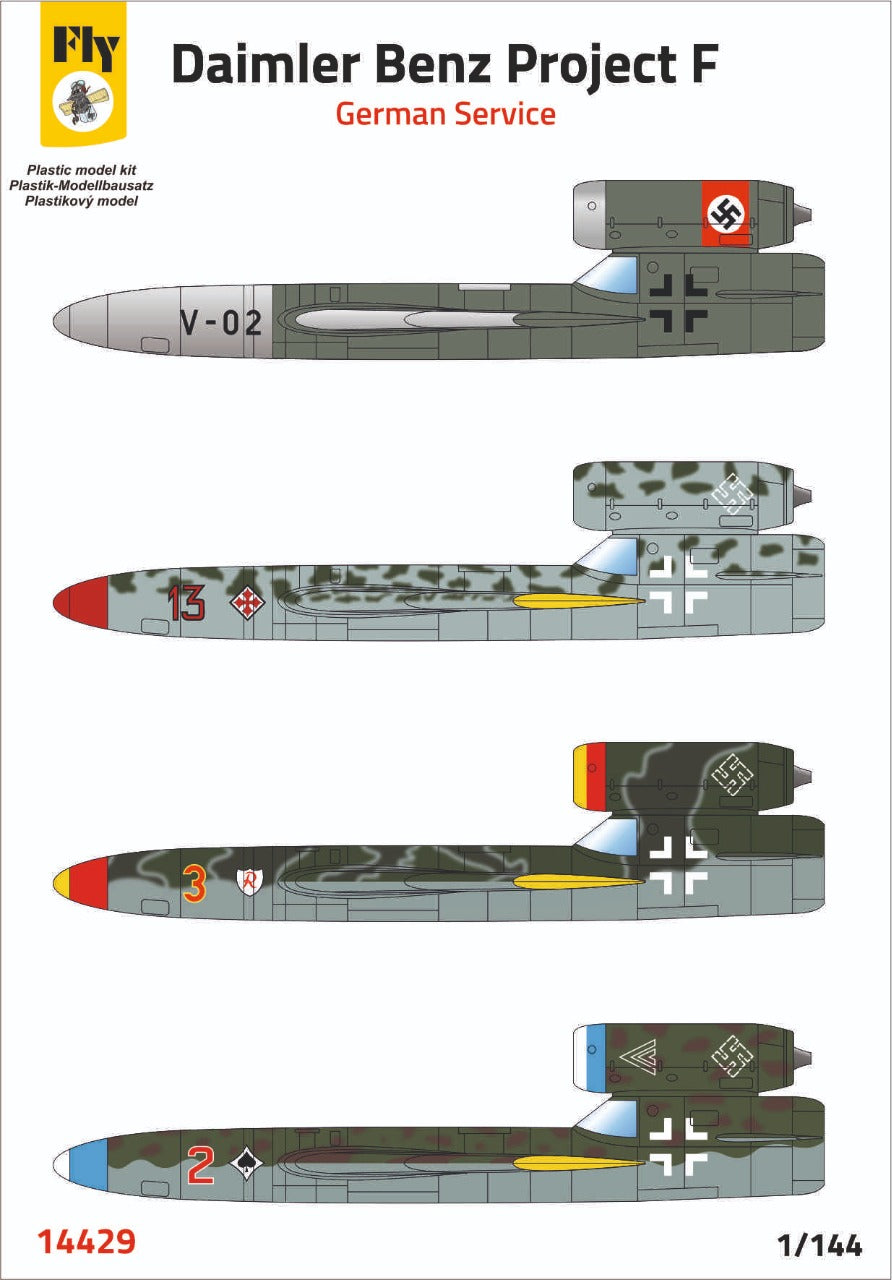 FLY 14429 1:144 Daimler Benz Project F (German Service)