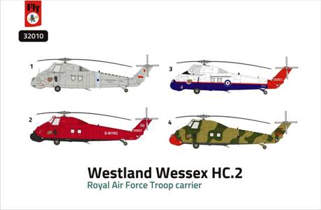 FLY 32010 1:32 Westland Wessex HC.2