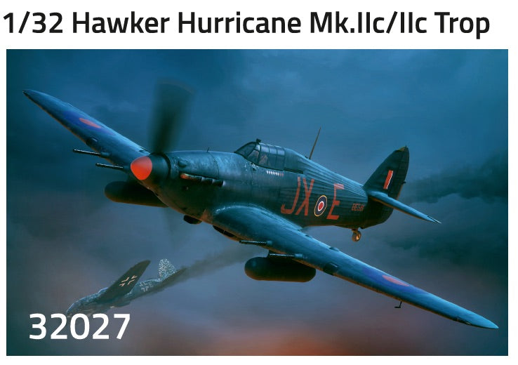 FLY 32027 1:32 Hawker Hurricane Mk.IIc tropical