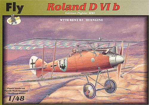 FLY 48008 1:48 Roland D.VIb with Mercedes-Benz Bz III engine