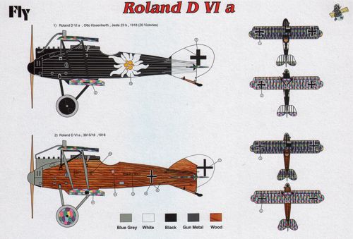 FLY 48014 1:48 Roland D.VIa (Otto Kissenberth)