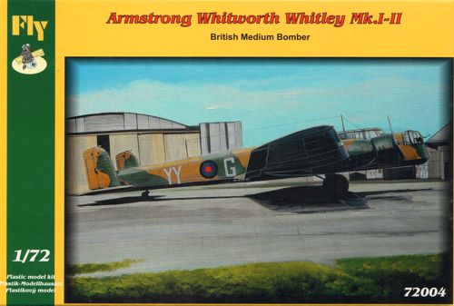 FLY 72004 1:72 Armstrong-Whitworth Whitley Mk.I/Mk.II British Medium Bomber