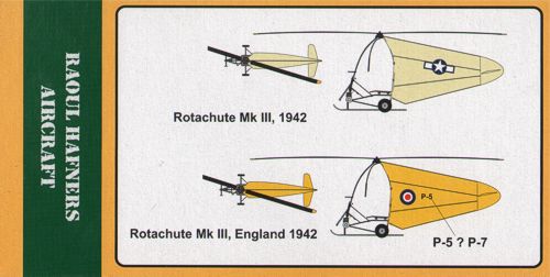 FLY 72021 1:72 Rotachute Mk.III (US, England - 1942)